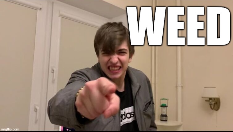 Russian guy pointing | WEED | image tagged in russian guy pointing | made w/ Imgflip meme maker