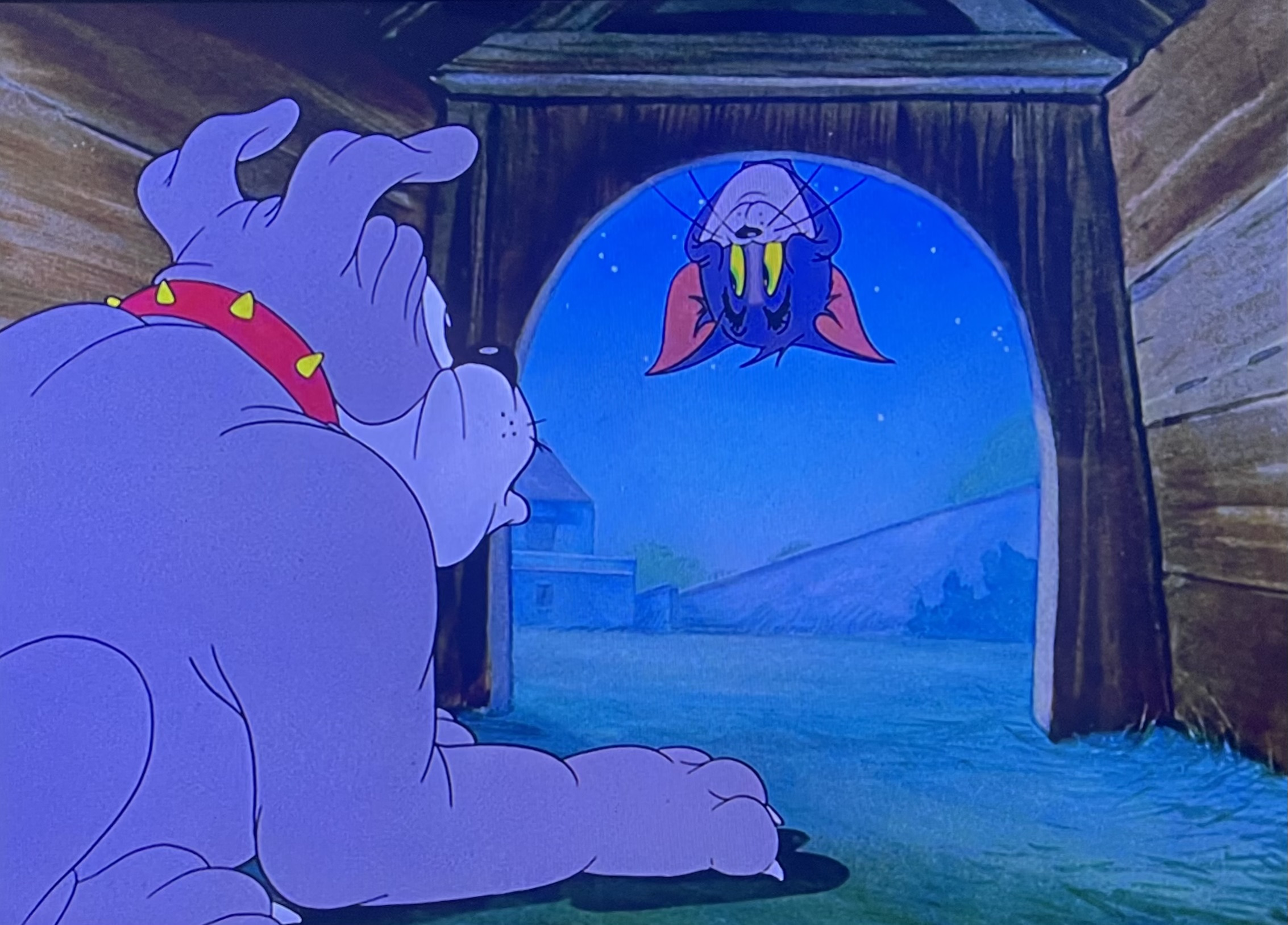 Jerry looking at Spike all the suddenly Blank Meme Template