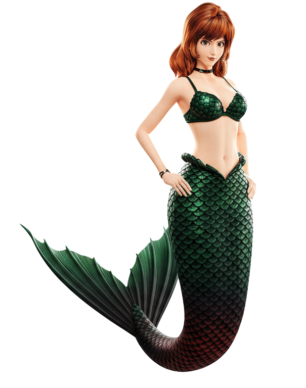 Mermaid fujiko Blank Meme Template