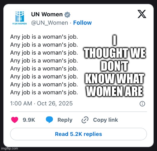 I THOUGHT WE DON’T KNOW WHAT WOMEN ARE | made w/ Imgflip meme maker