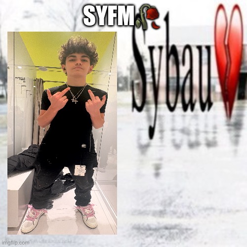 Sybau empty | SYFM🥀 | image tagged in sybau empty | made w/ Imgflip meme maker