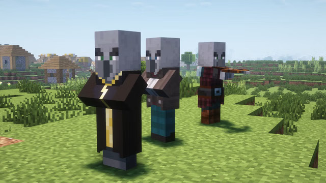 High Quality Illagers Blank Meme Template