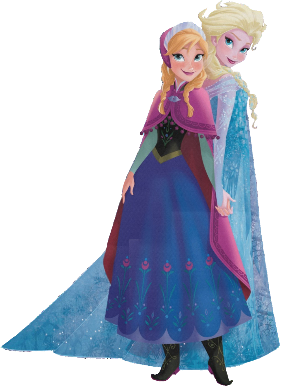 Elsa and Anna Blank Meme Template