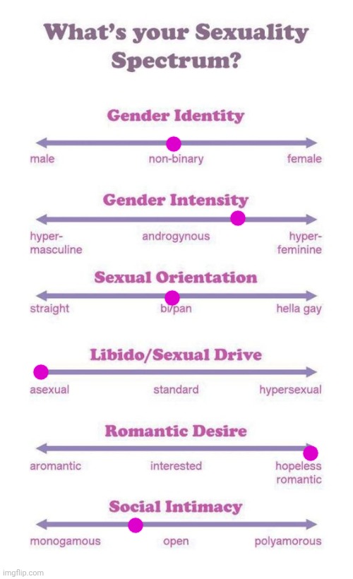 What's your sexuality spectrum? | image tagged in what's your sexuality spectrum | made w/ Imgflip meme maker