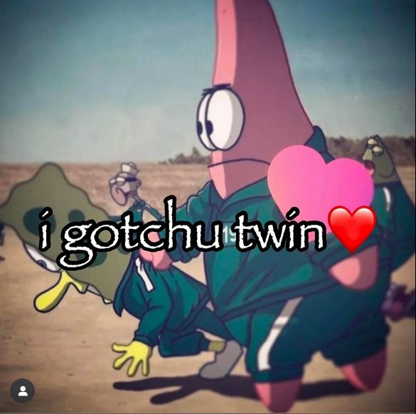 i gotchu twin Blank Meme Template