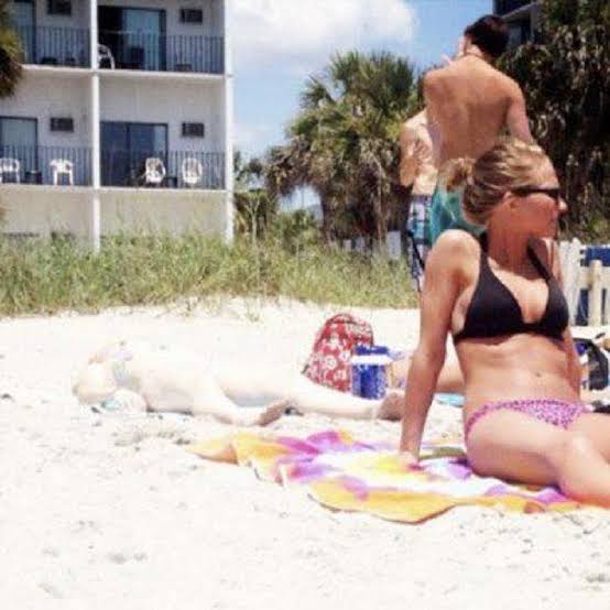 Sun bathing Blank Meme Template