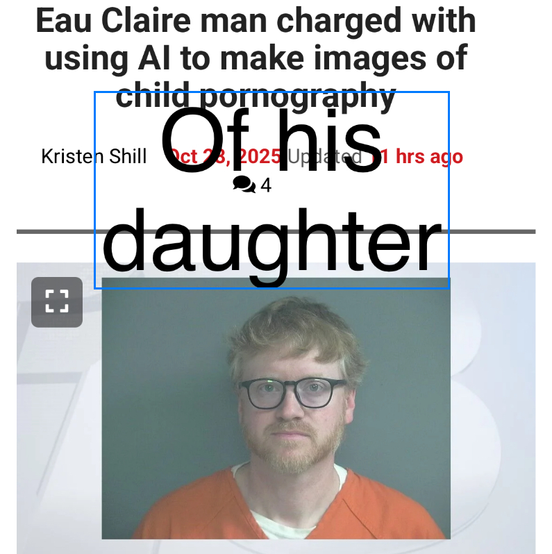 Pedo made Ai porn of his daughter Blank Meme Template