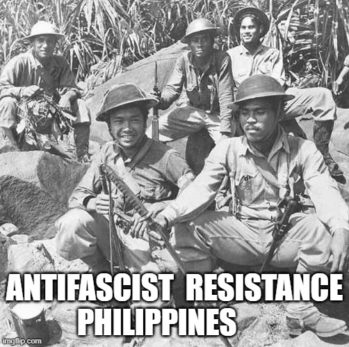 Antifa Philippines | ANTIFASCIST  RESISTANCE  PHILIPPINES | image tagged in antifa | made w/ Imgflip meme maker