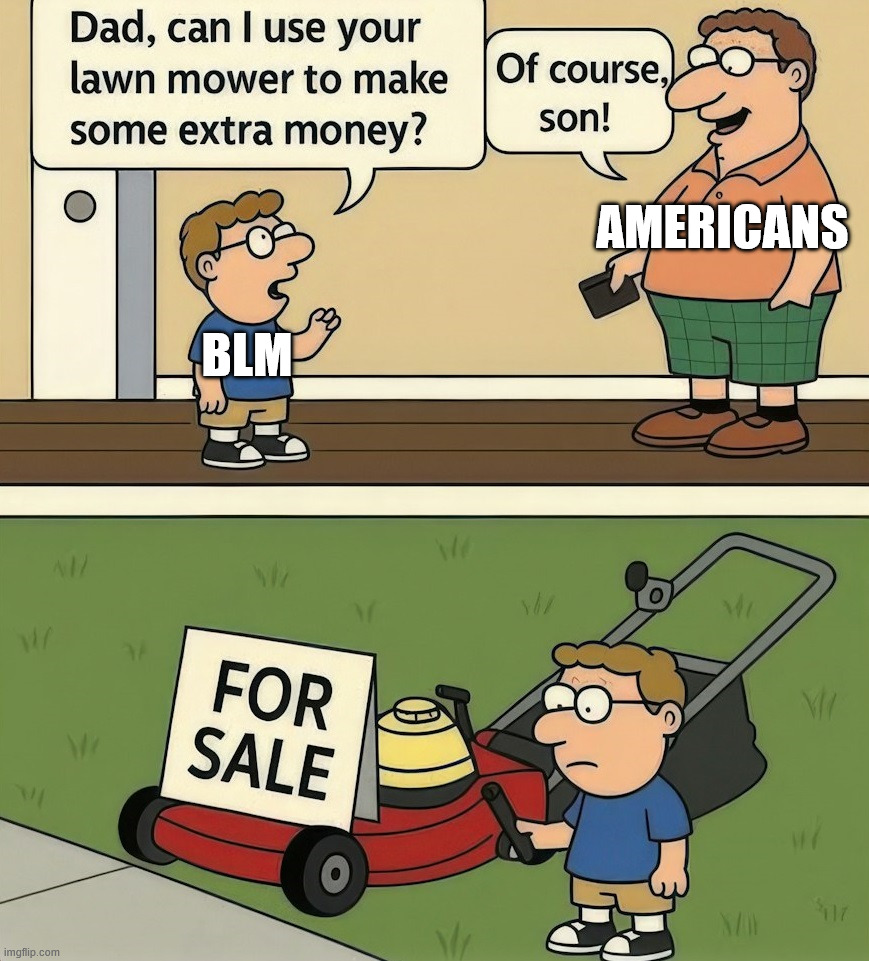 BLM AMERICANS | made w/ Imgflip meme maker