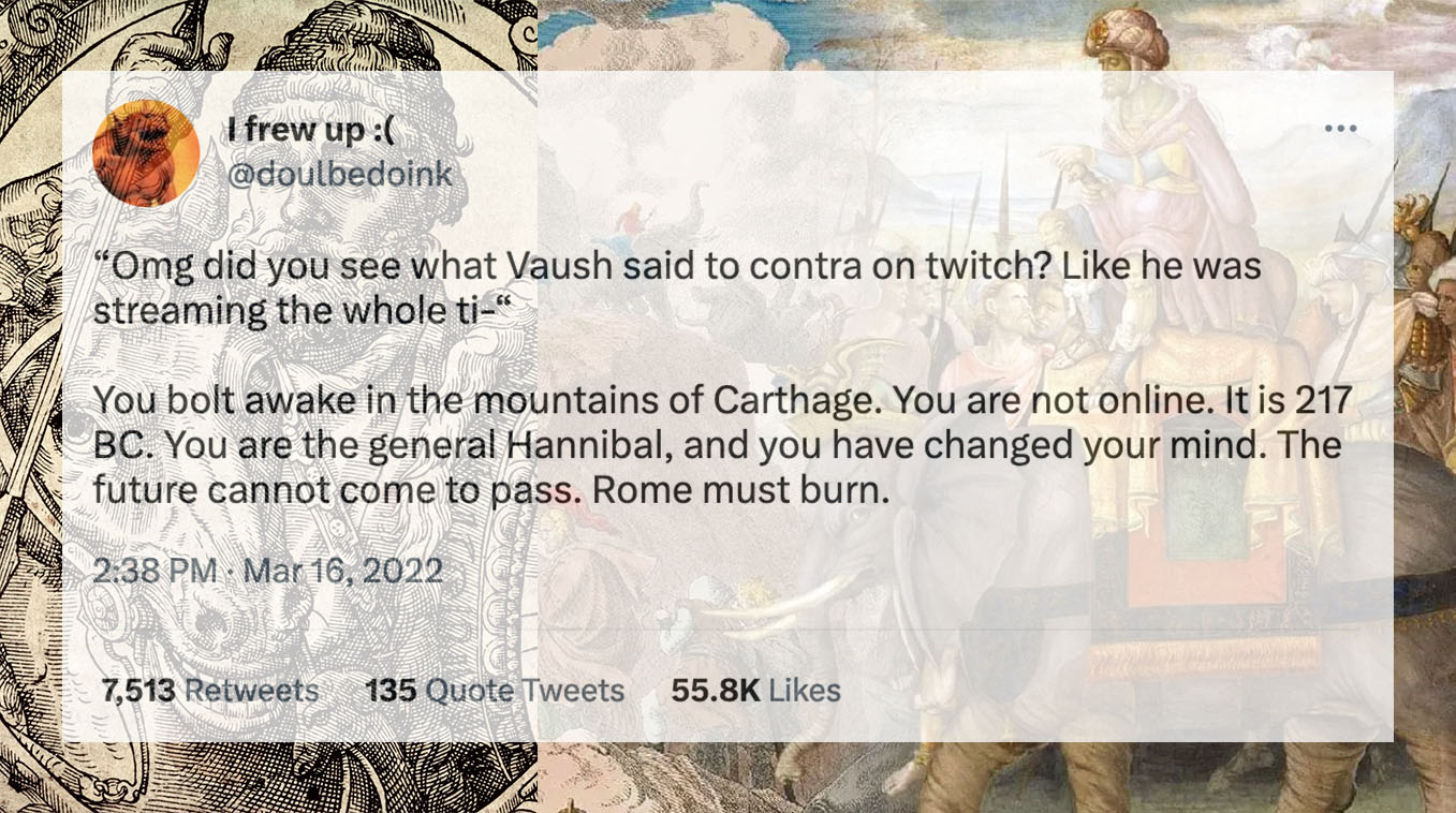 Rome Must Be Destroyed Blank Meme Template