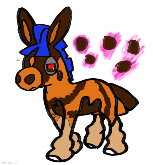 Quaofan (ancient alola) mudbray im also planning on making a dragon evolution for Eevee region doesn’t belong to me | made w/ Imgflip meme maker