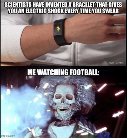 The gosh darn truth | image tagged in football,fans,swearing,support,teams | made w/ Imgflip meme maker