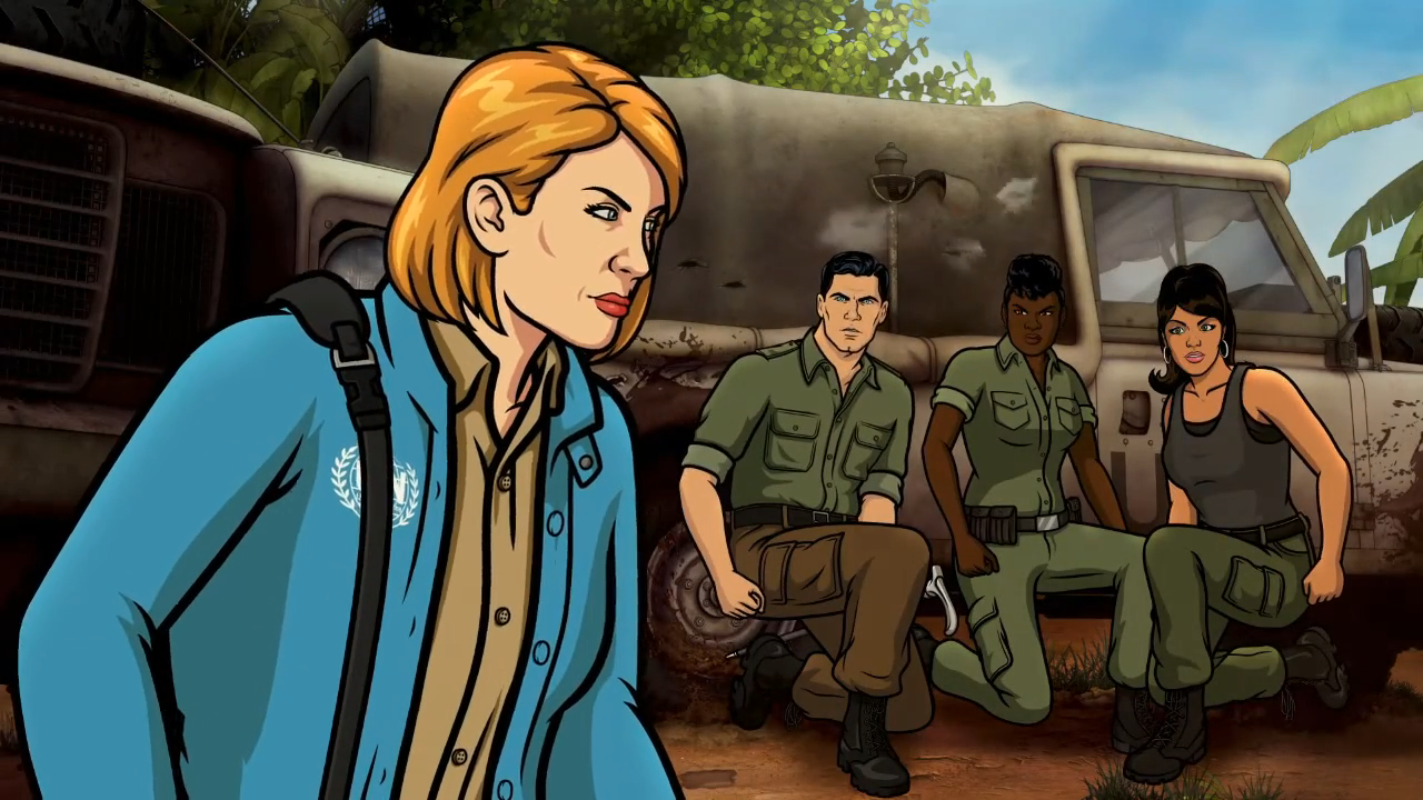 High Quality Archer United Nations Blank Meme Template