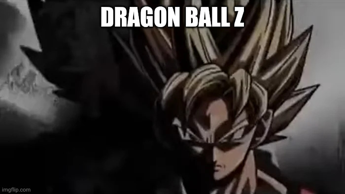 DRAGON BALL Z | image tagged in goku staring | made w/ Imgflip meme maker