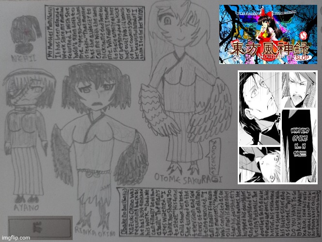 image tagged in memes,touhou,great | made w/ Imgflip meme maker