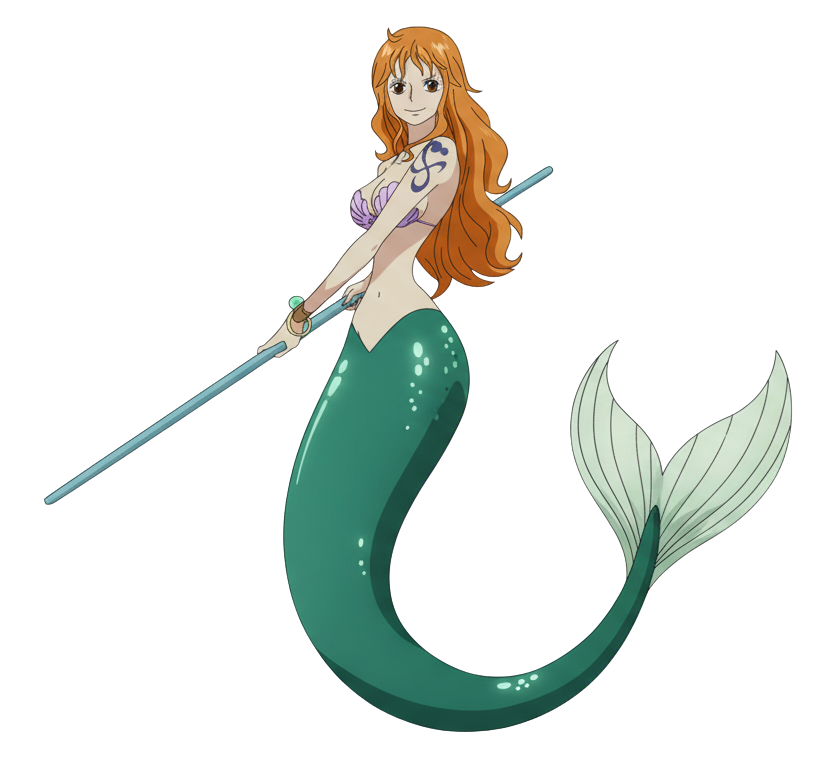 mermaid nami Blank Meme Template