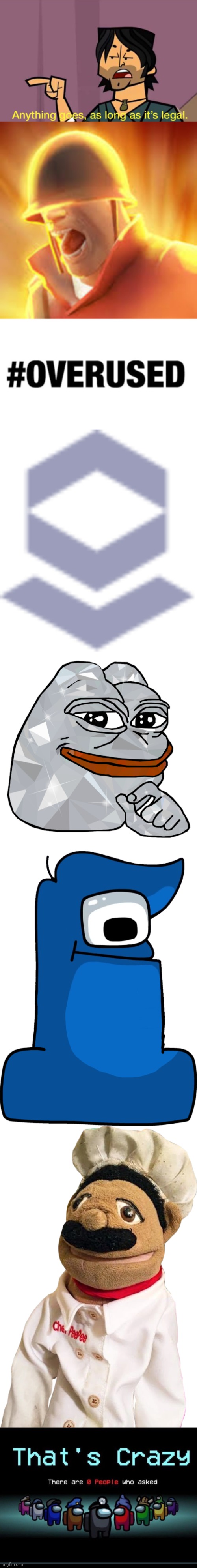 image tagged in overused | made w/ Imgflip meme maker