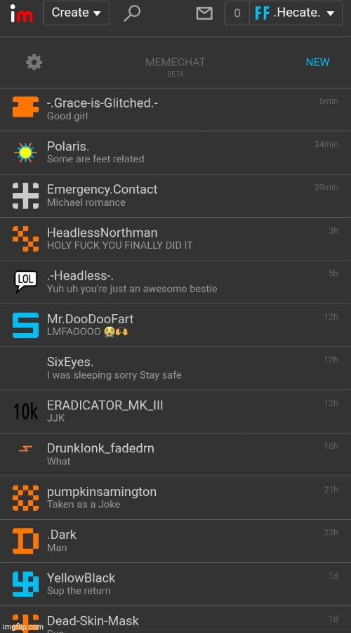 Dead chat | made w/ Imgflip meme maker