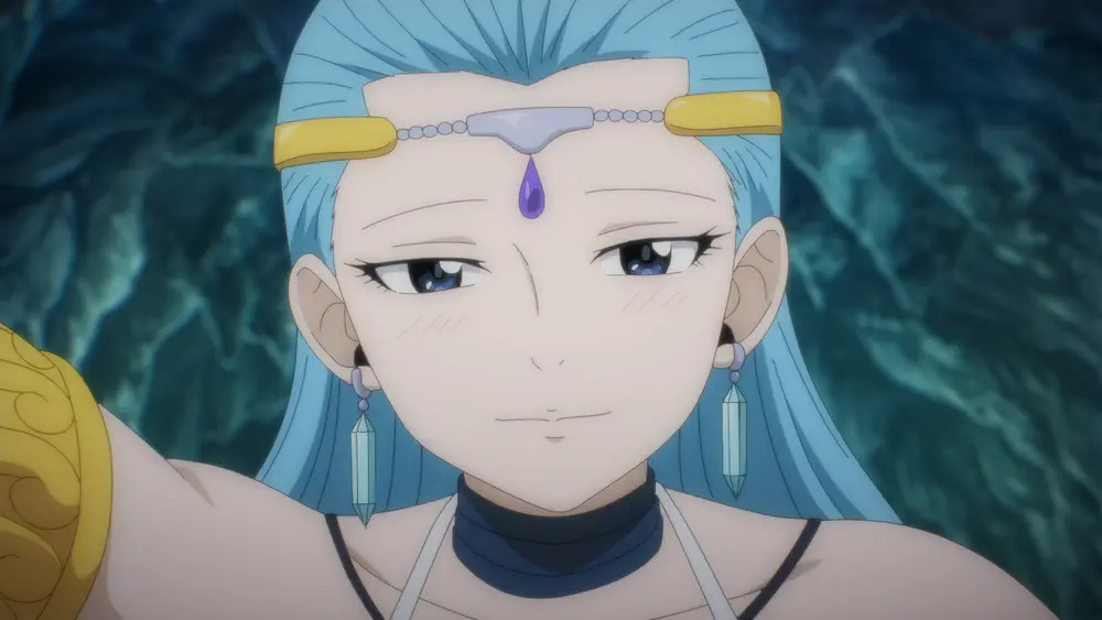 Blue mermaid Blank Meme Template