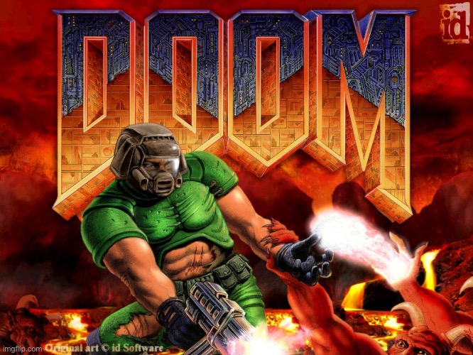Doomguy | image tagged in doomguy | made w/ Imgflip meme maker