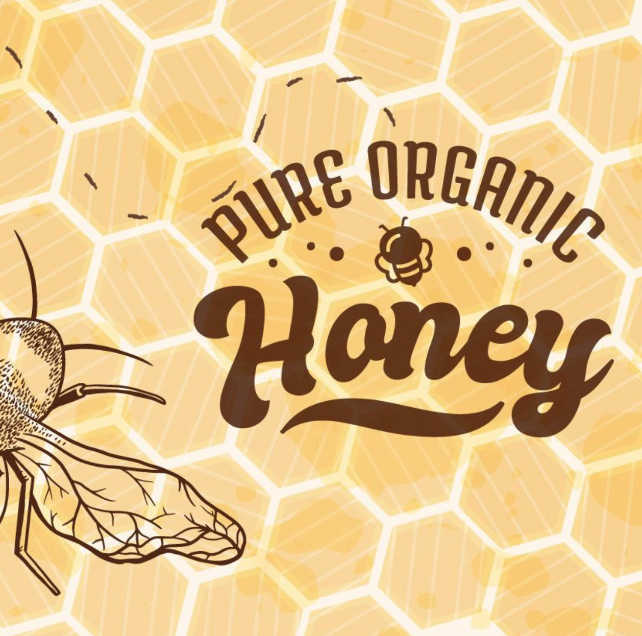 High Quality pure honey Blank Meme Template