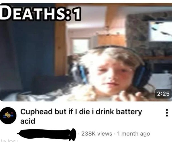 Cuphead is a REALLY hard game btw | made w/ Imgflip meme maker