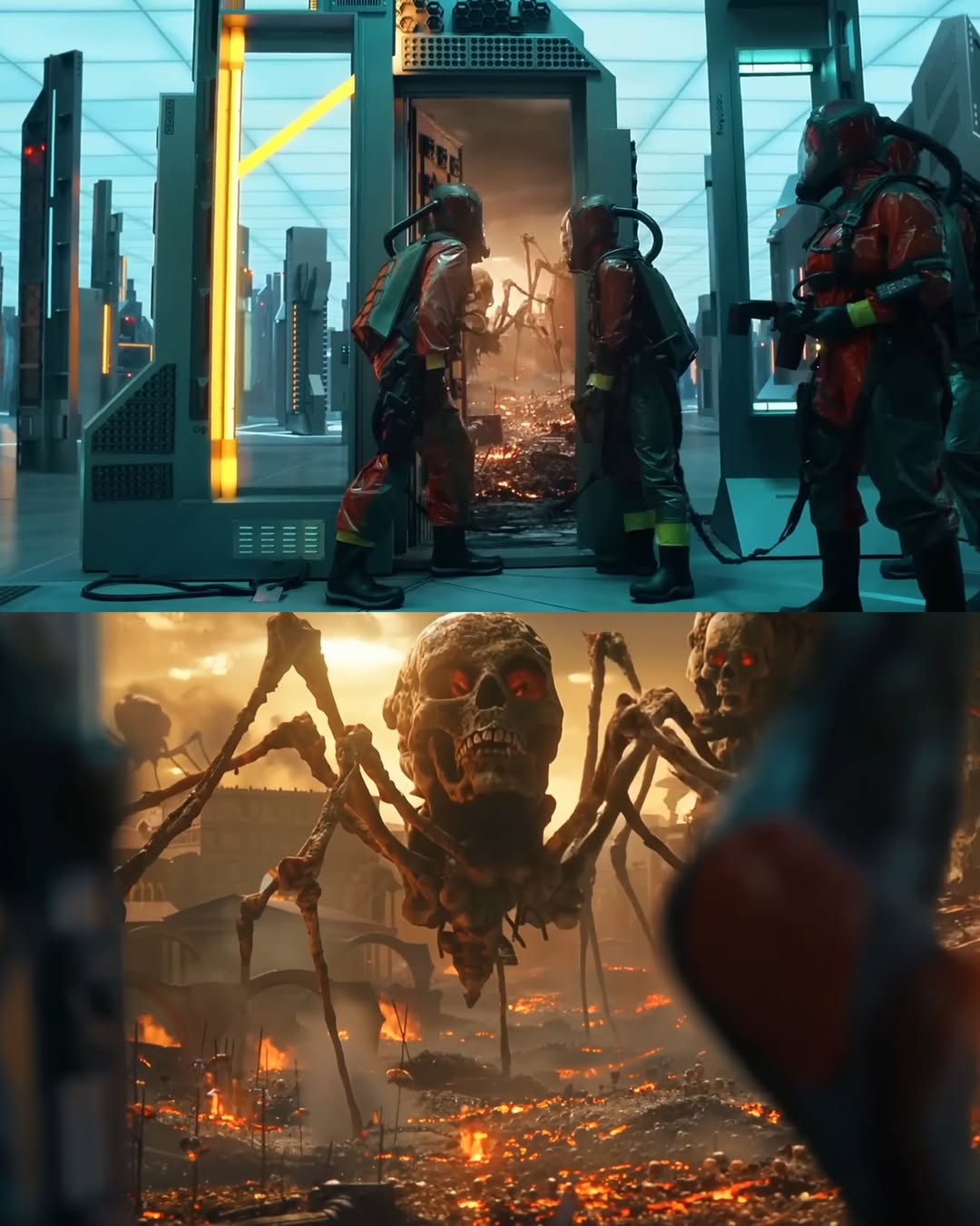 Peacemaker skullspiders Blank Meme Template