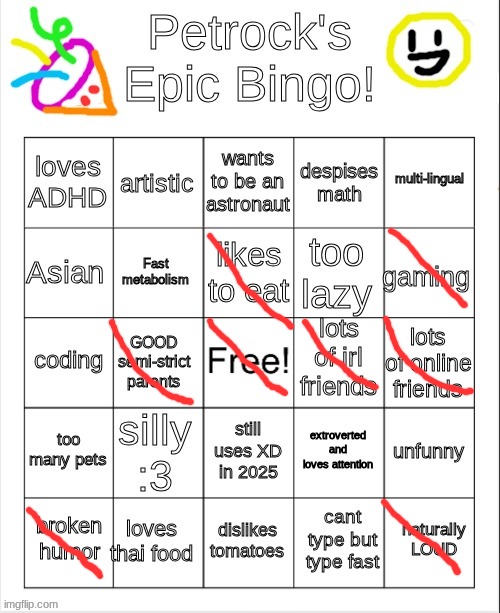 uh huh | image tagged in petrock's bingo | made w/ Imgflip meme maker
