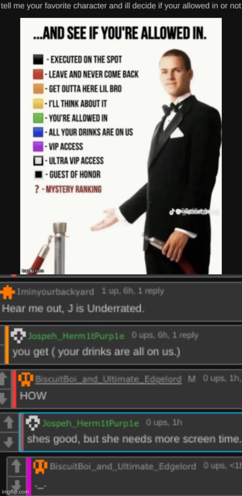 Get a load of this guy | image tagged in murder drones,screenshot,comment section | made w/ Imgflip meme maker