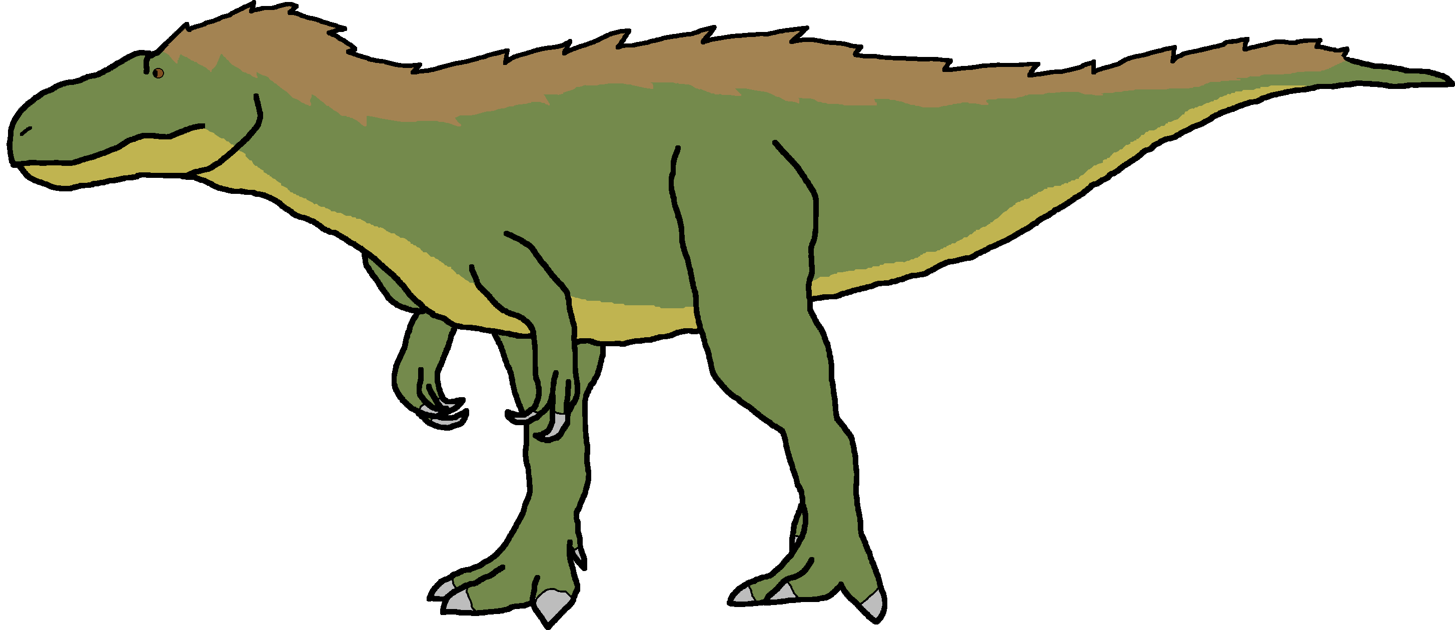 Female Megalosaurus (Paleoverse + EOIverse) Blank Meme Template