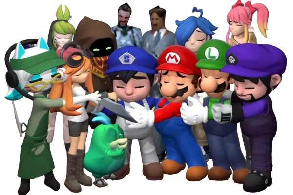 Smg4 Crew Blank Meme Template