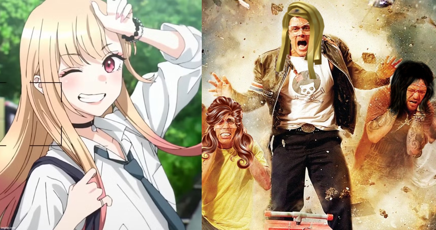 it pisses me off when people think of tomboys as the image on the left because we're mostly the image on the right | made w/ Imgflip meme maker