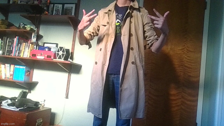 Trenchcoat  acquired | image tagged in dazai,bsd | made w/ Imgflip meme maker