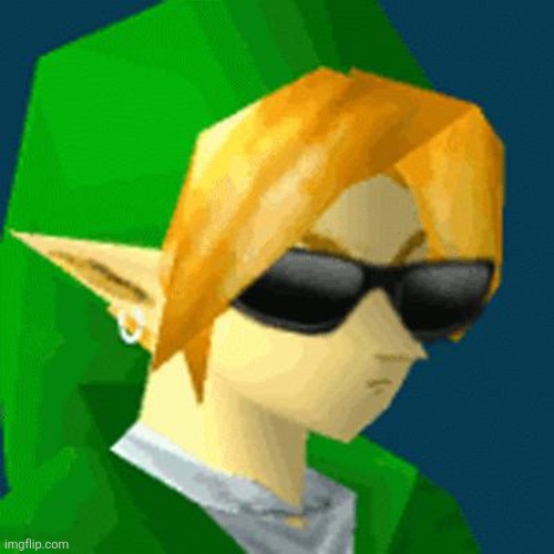 link is hot and you can't prove me wrong because it is objectively true | image tagged in link deal with it | made w/ Imgflip meme maker