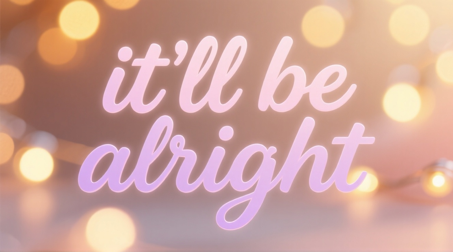 It'll be alright Blank Meme Template