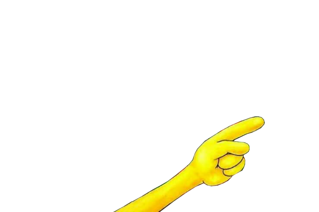 Spongebob pointing Blank Meme Template