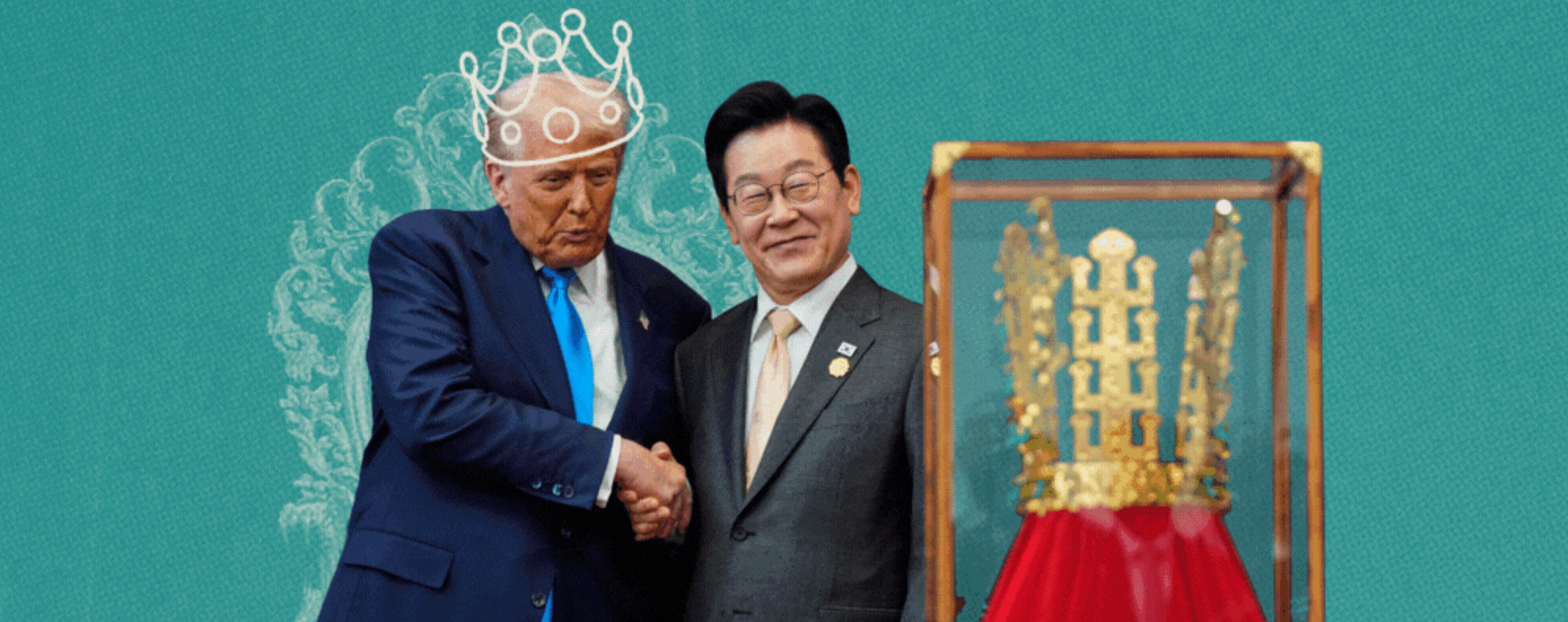 Trump contemplates moving to South Korea if they let him be king Blank Meme Template