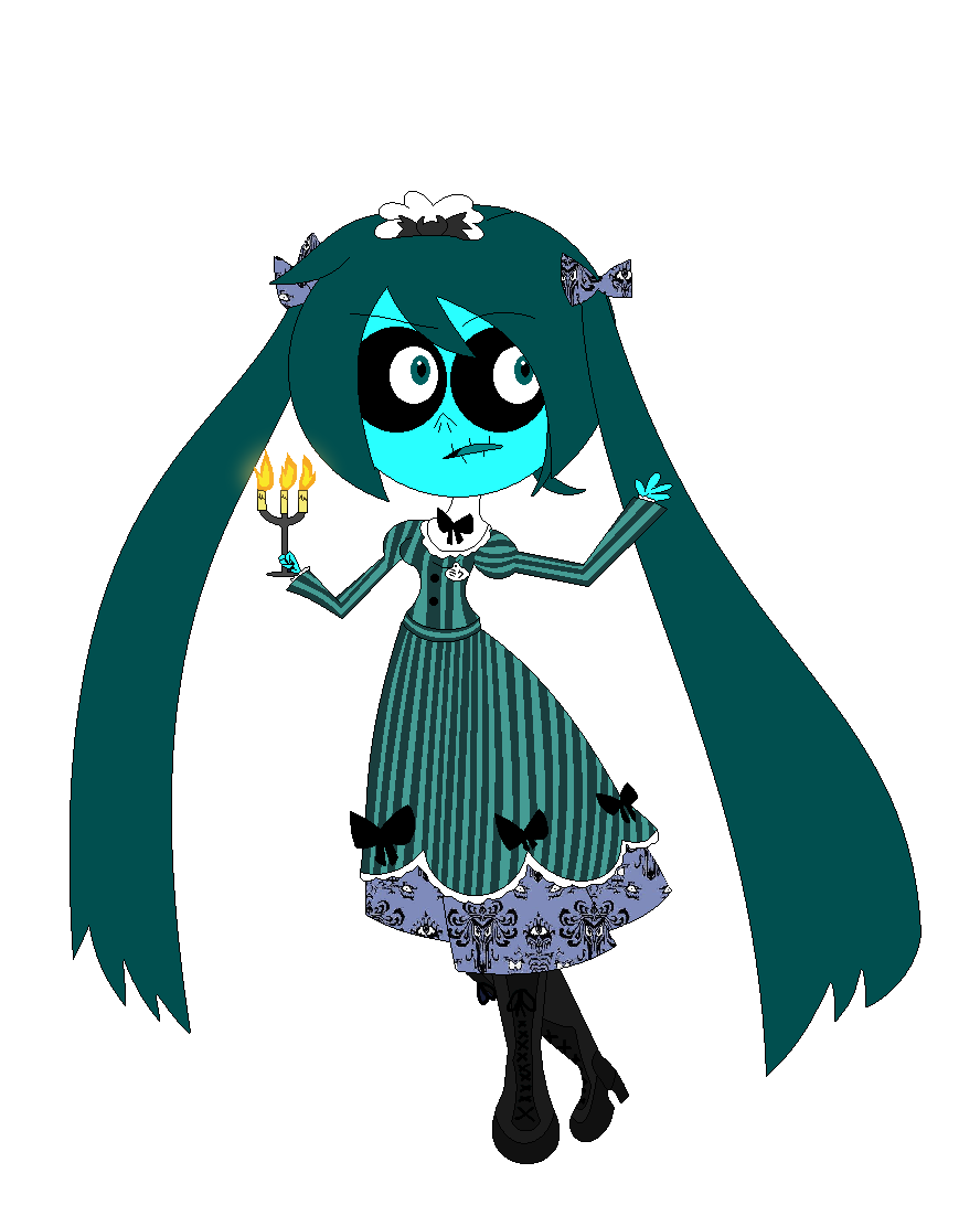 Disney Miku Project - Haunted Type Blank Meme Template