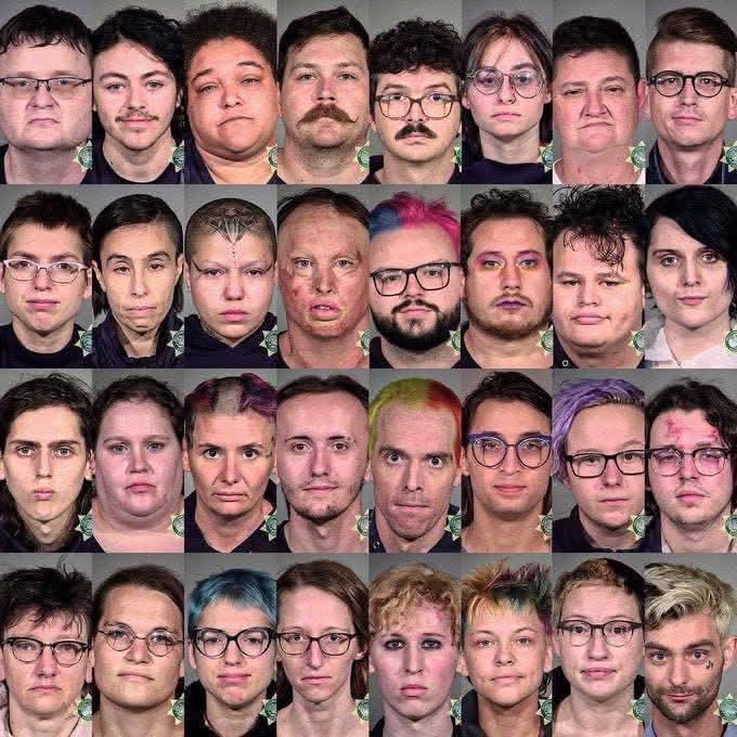 Antifa arrests Blank Meme Template