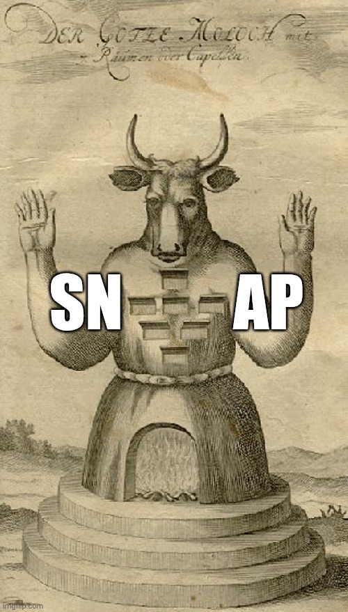 Moloch | SN         AP | image tagged in moloch | made w/ Imgflip meme maker