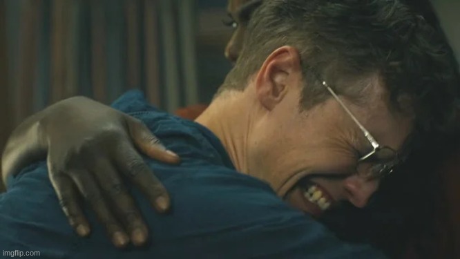 day 5 having peacemaker photos turned into meme templates | image tagged in vigilante crying | made w/ Imgflip meme maker