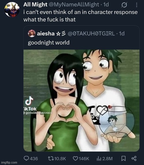 my eyes hurts | image tagged in cursed image,mha | made w/ Imgflip meme maker