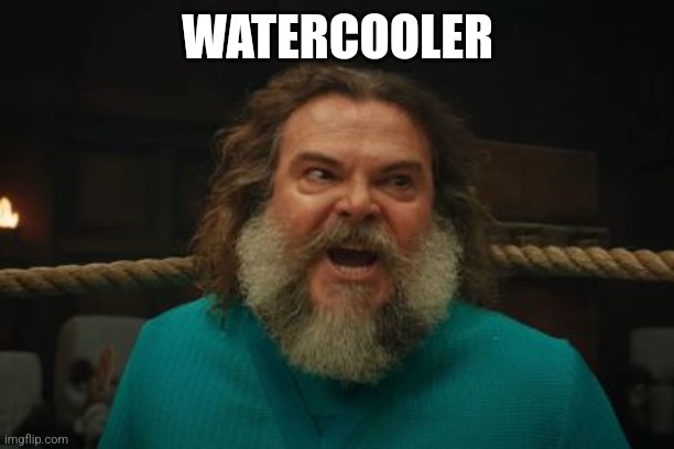 chicken jockey | WATERCOOLER | image tagged in chicken jockey | made w/ Imgflip meme maker