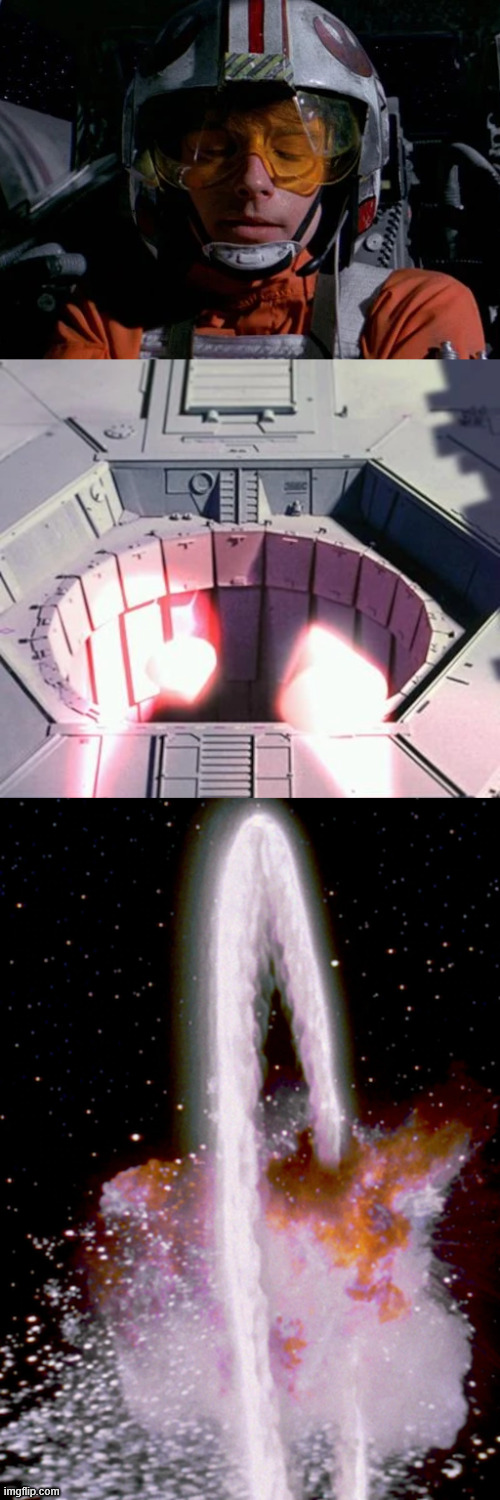 trench run victory | image tagged in trench run victory | made w/ Imgflip meme maker