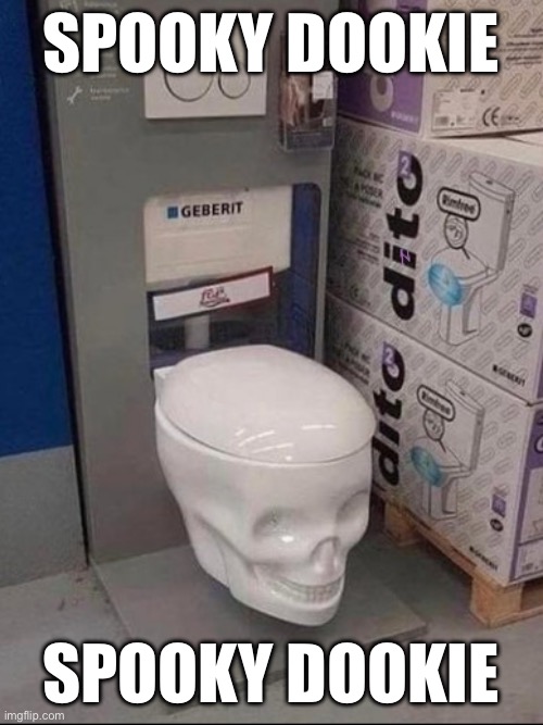 Spooky Dookie | SPOOKY DOOKIE; SPOOKY DOOKIE | image tagged in spooky dookie | made w/ Imgflip meme maker