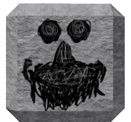 High Quality lazy cube friend Blank Meme Template