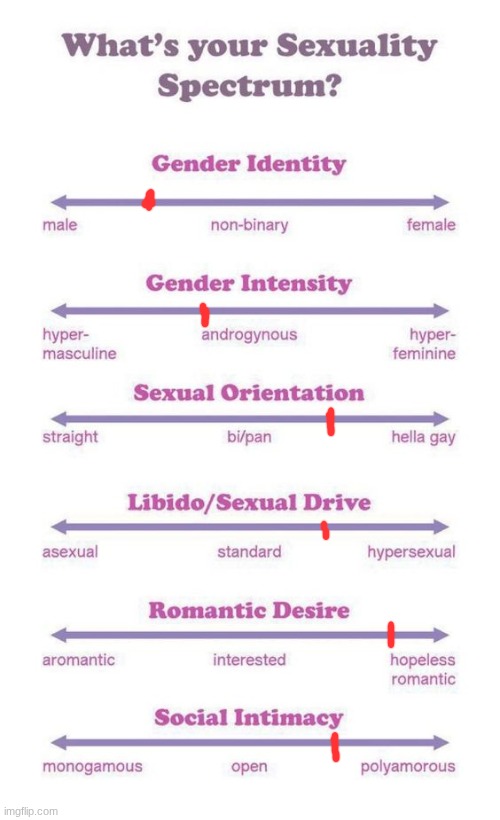 What's your sexuality spectrum? | image tagged in what's your sexuality spectrum | made w/ Imgflip meme maker