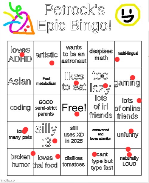 zsdhxfcgbhnjm | image tagged in petrock's bingo | made w/ Imgflip meme maker