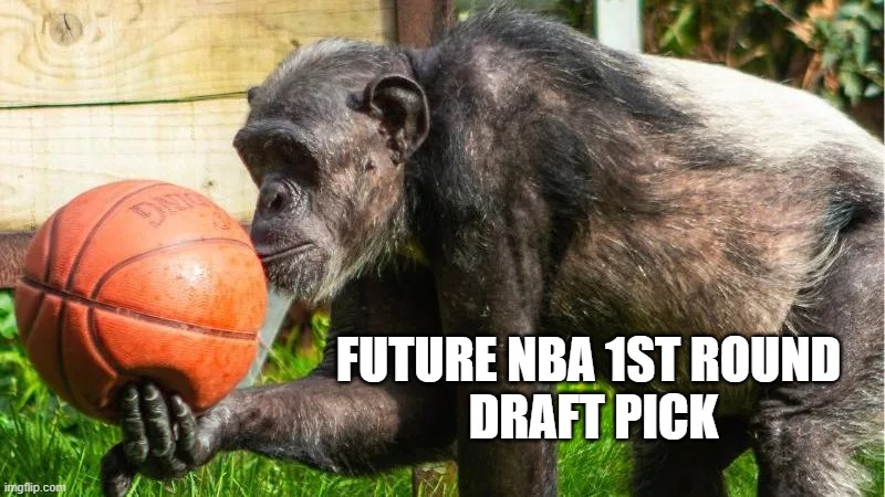 NBA draft pick | FUTURE NBA 1ST ROUND 
DRAFT PICK | image tagged in dragonball | made w/ Imgflip meme maker