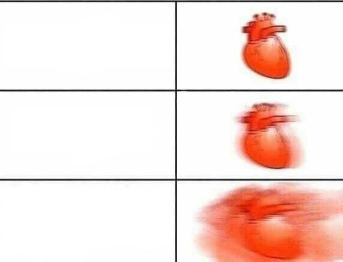 heart mem Blank Meme Template